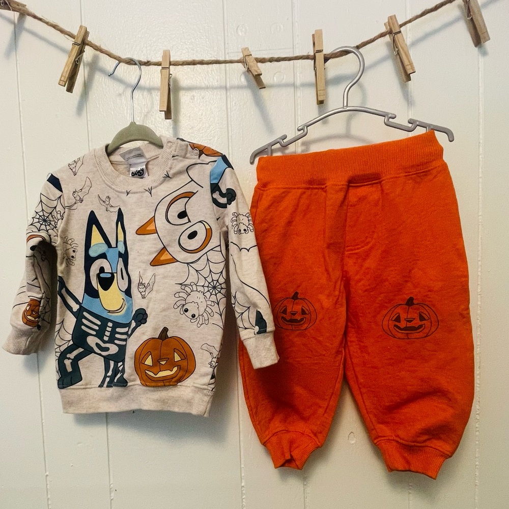 Kids Bluey Halloween Outfit